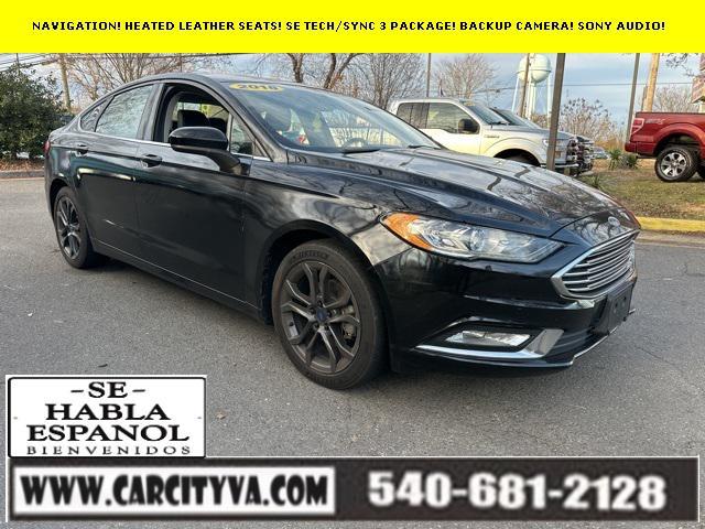 used 2018 Ford Fusion car, priced at $8,979