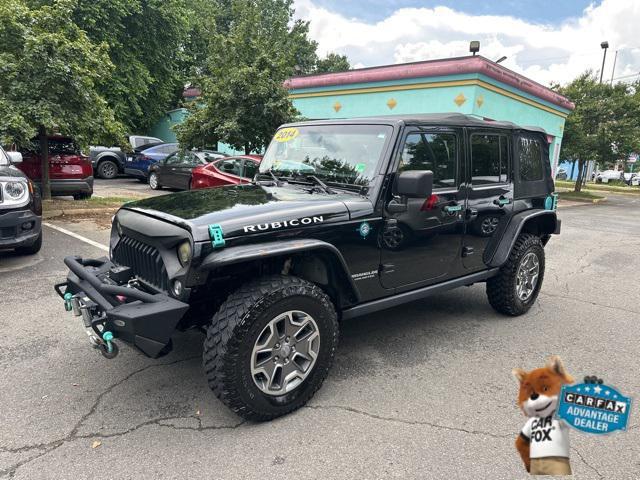 used 2014 Jeep Wrangler Unlimited car, priced at $15,479