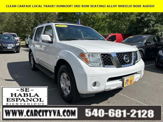 used 2007 Nissan Pathfinder car, priced at $6,979