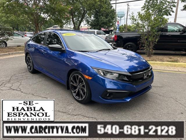 used 2020 Honda Civic car, priced at $15,979