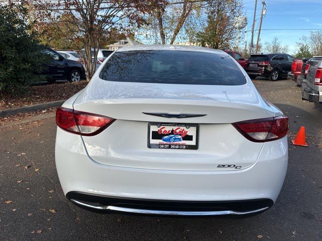 used 2015 Chrysler 200 car, priced at $5,479