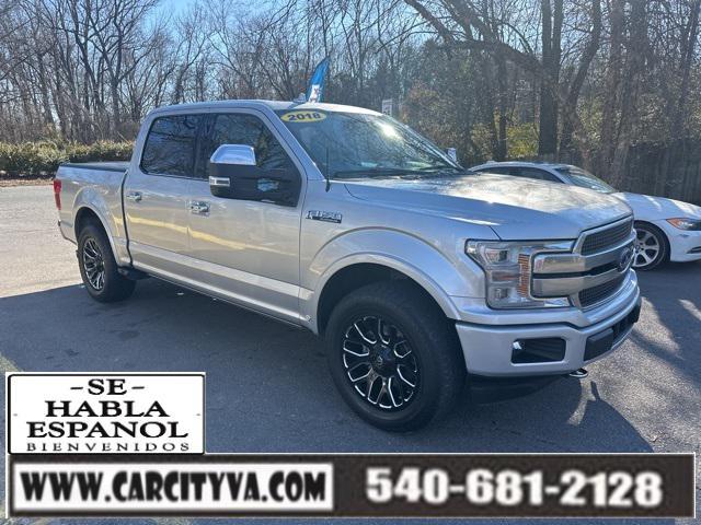 used 2018 Ford F-150 car, priced at $24,989