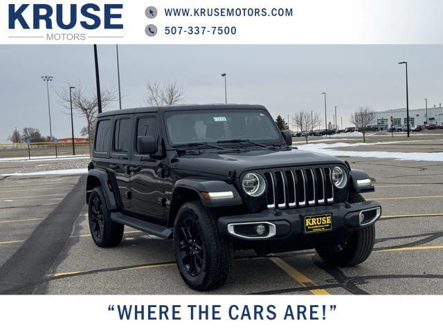 used 2021 Jeep Wrangler Unlimited 4xe car, priced at $32,709