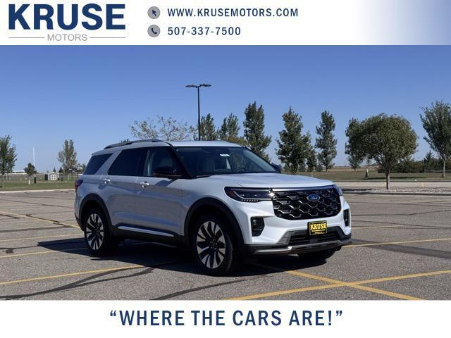 new 2025 Ford Explorer car, priced at $56,017