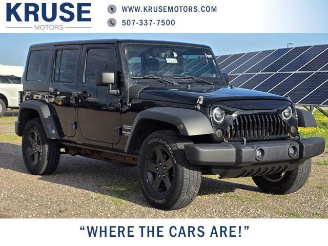 used 2014 Jeep Wrangler Unlimited car, priced at $16,589