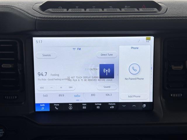 new 2025 Ford Bronco car, priced at $64,830