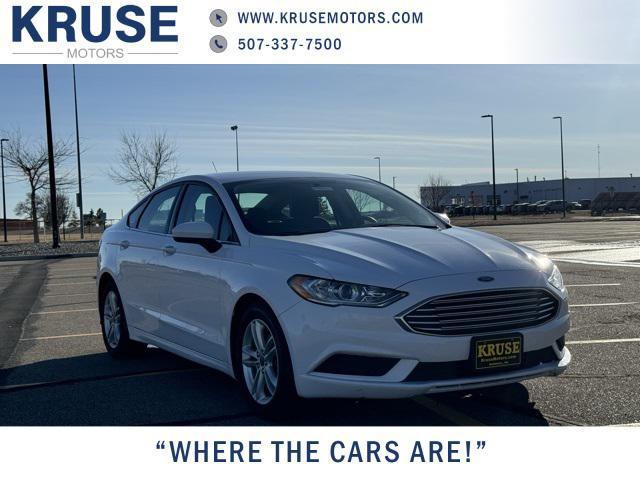 used 2018 Ford Fusion car, priced at $13,799