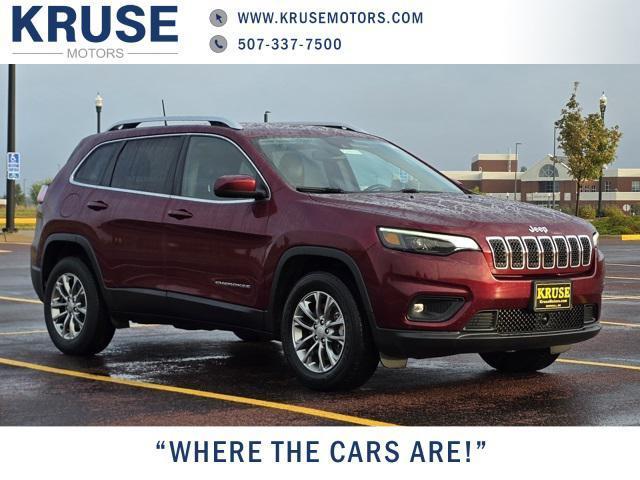 used 2021 Jeep Cherokee car, priced at $20,700