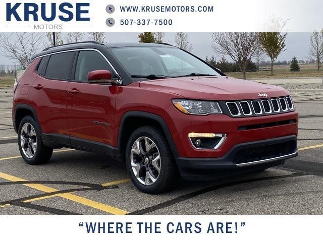 used 2020 Jeep Compass car, priced at $22,355