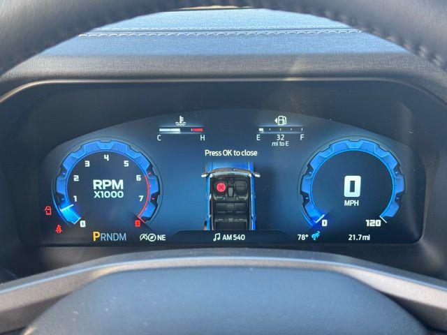 new 2025 Ford Bronco car, priced at $52,340