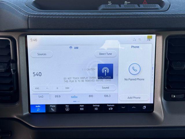 new 2025 Ford Bronco car, priced at $52,340