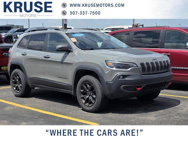 used 2019 Jeep Cherokee car, priced at $21,900