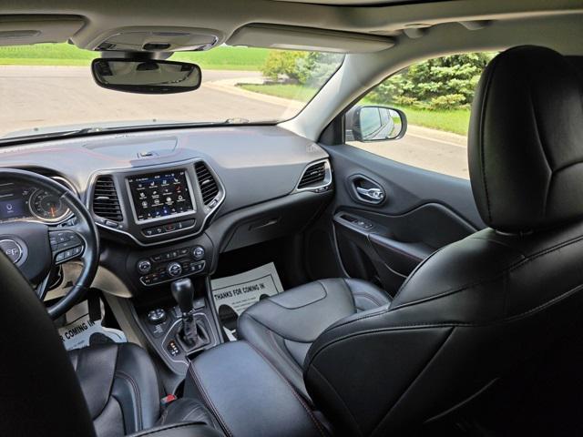 used 2019 Jeep Cherokee car, priced at $21,900