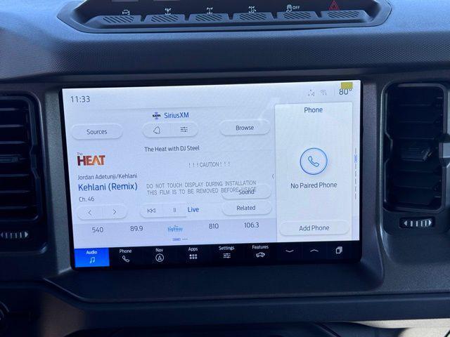 new 2025 Ford Bronco car, priced at $60,825