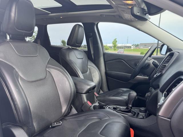 used 2019 Jeep Cherokee car, priced at $22,400