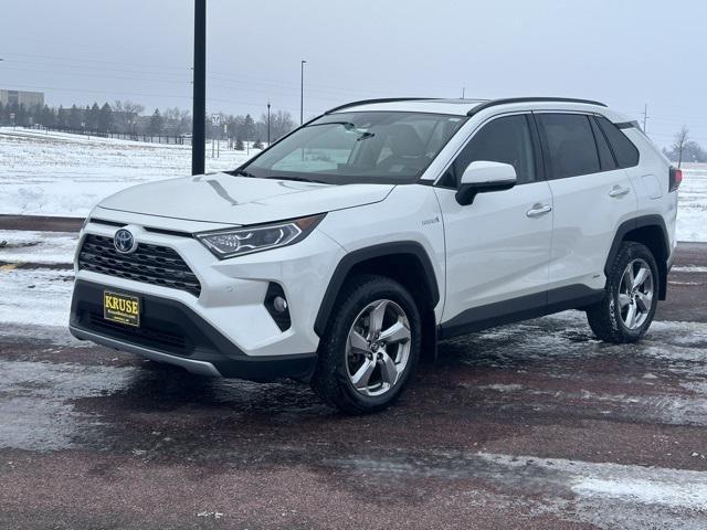 used 2020 Toyota RAV4 Hybrid car, priced at $28,400