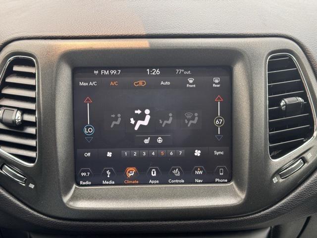used 2017 Jeep New Compass car, priced at $17,300