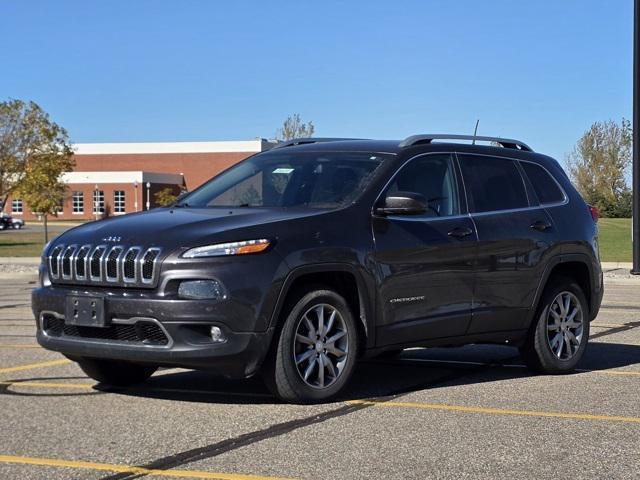 used 2018 Jeep Cherokee car, priced at $14,300
