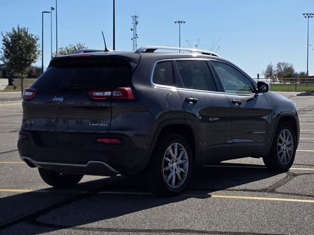 used 2018 Jeep Cherokee car, priced at $14,300