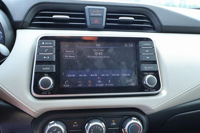 used 2022 Nissan Versa car, priced at $19,500