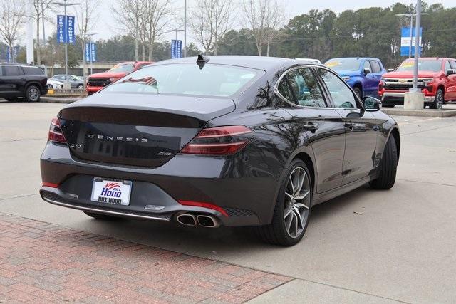 used 2023 Genesis G70 car, priced at $27,477