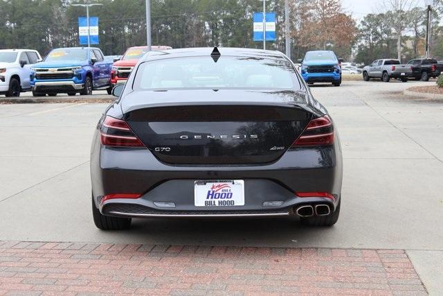 used 2023 Genesis G70 car, priced at $27,477