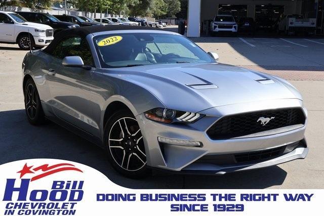 used 2022 Ford Mustang car, priced at $23,500