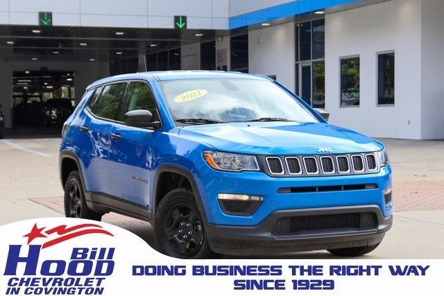 used 2021 Jeep Compass car, priced at $19,980