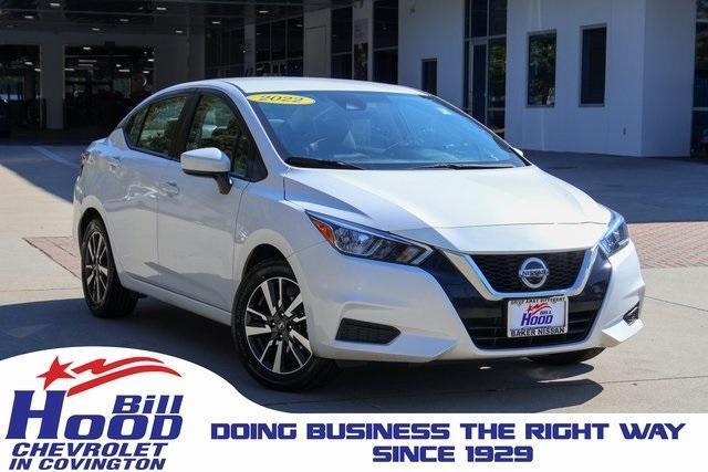 used 2022 Nissan Versa car, priced at $17,880