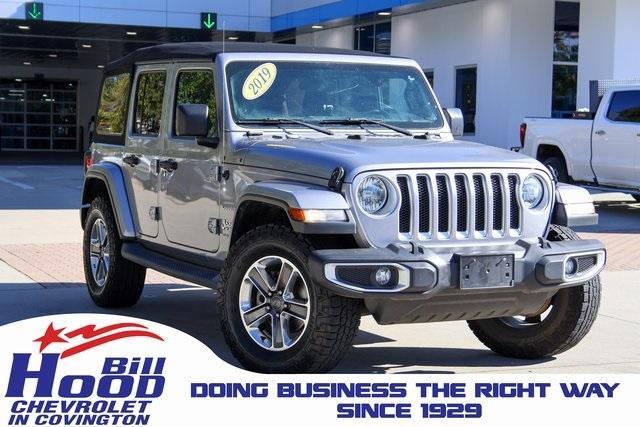 used 2019 Jeep Wrangler Unlimited car, priced at $26,368