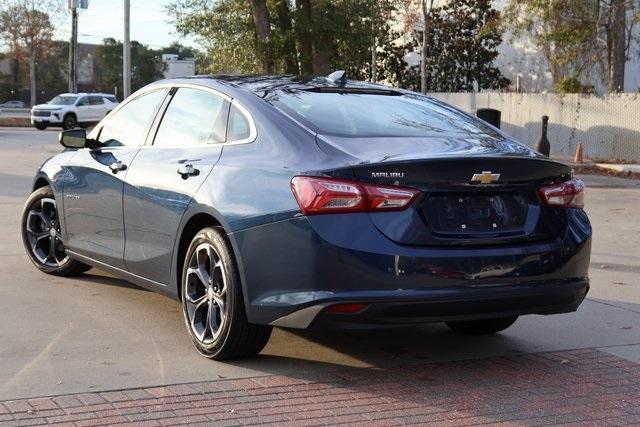 used 2022 Chevrolet Malibu car, priced at $18,500