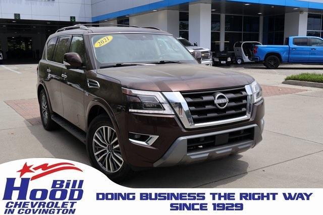 used 2021 Nissan Armada car, priced at $31,444