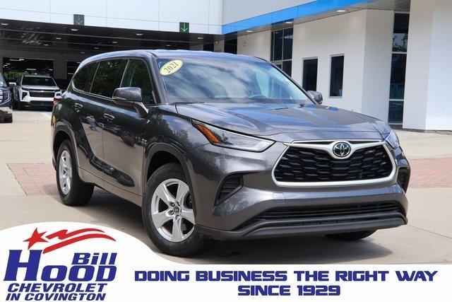 used 2021 Toyota Highlander car, priced at $28,000