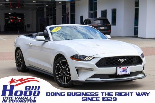 used 2022 Ford Mustang car, priced at $23,790