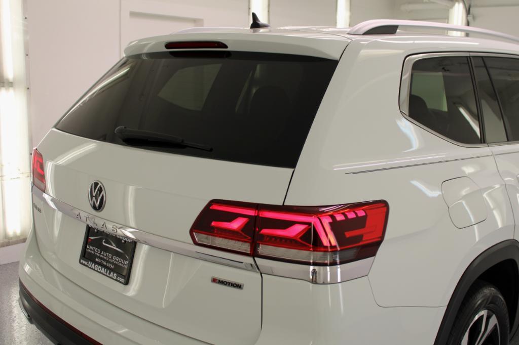 used 2021 Volkswagen Atlas car, priced at $33,995