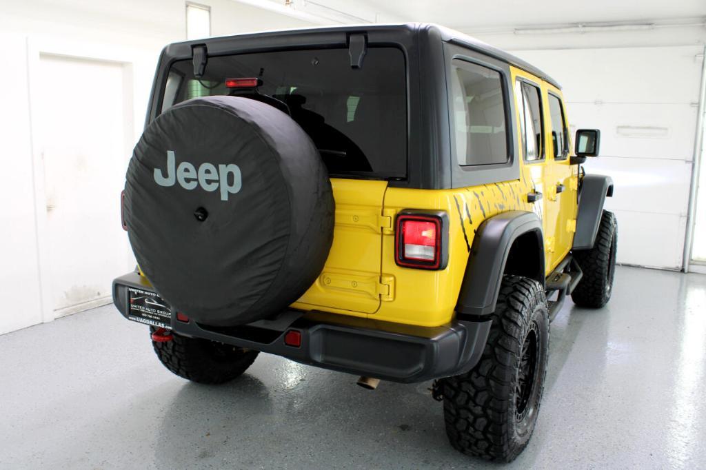 used 2019 Jeep Wrangler Unlimited car, priced at $33,995