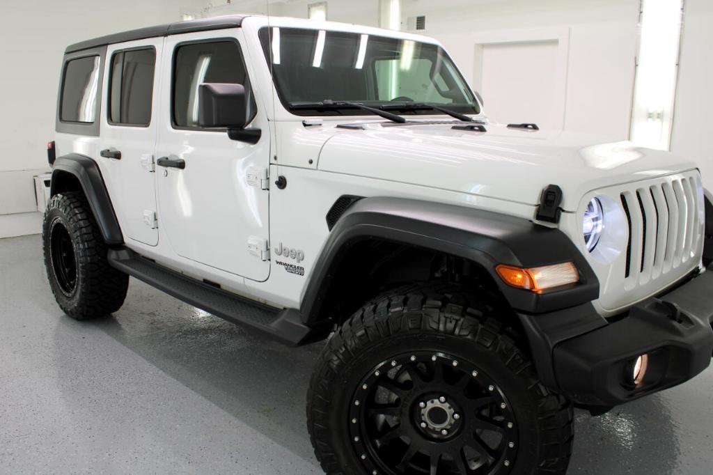 used 2018 Jeep Wrangler Unlimited car, priced at $31,995