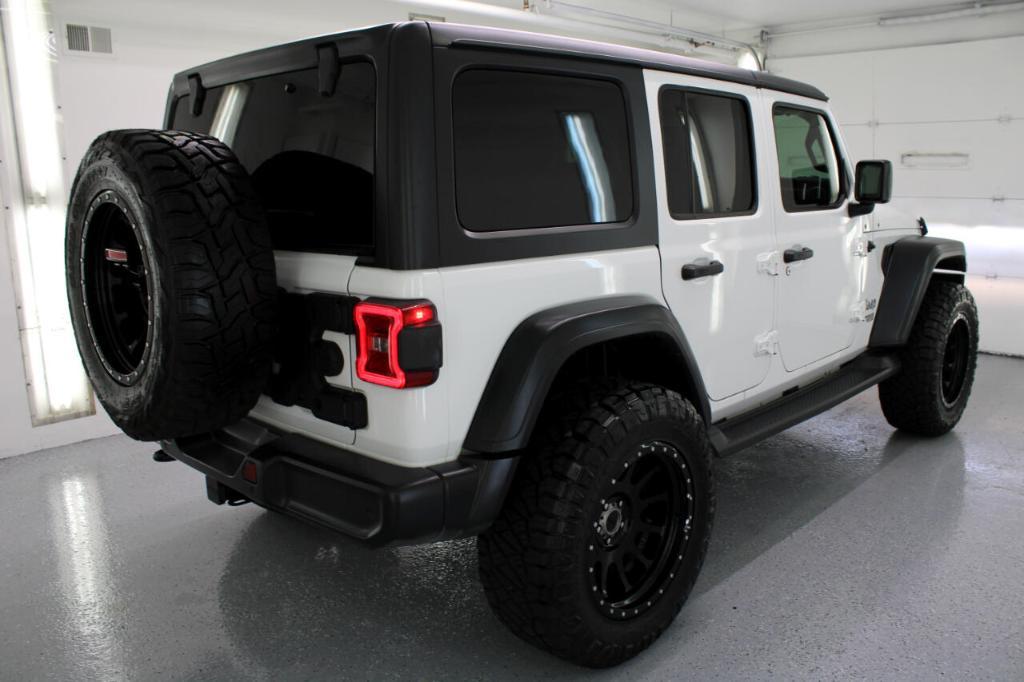 used 2018 Jeep Wrangler Unlimited car, priced at $31,995