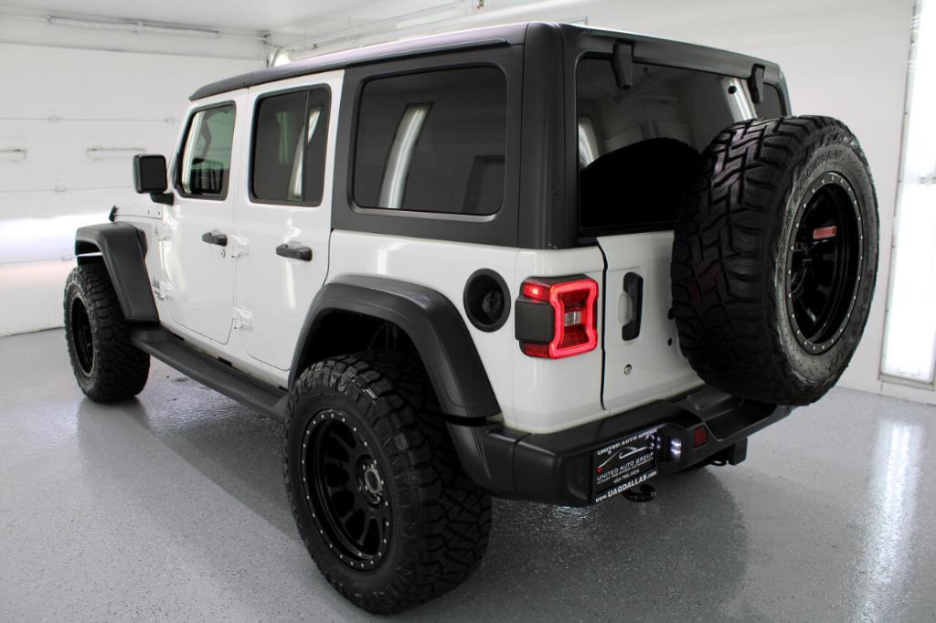 used 2018 Jeep Wrangler Unlimited car, priced at $31,995