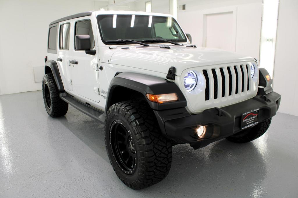 used 2018 Jeep Wrangler Unlimited car, priced at $31,995