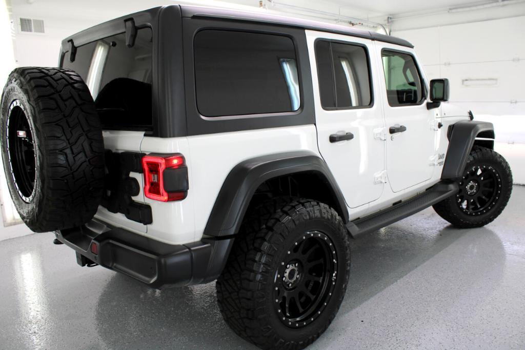 used 2018 Jeep Wrangler Unlimited car, priced at $31,995