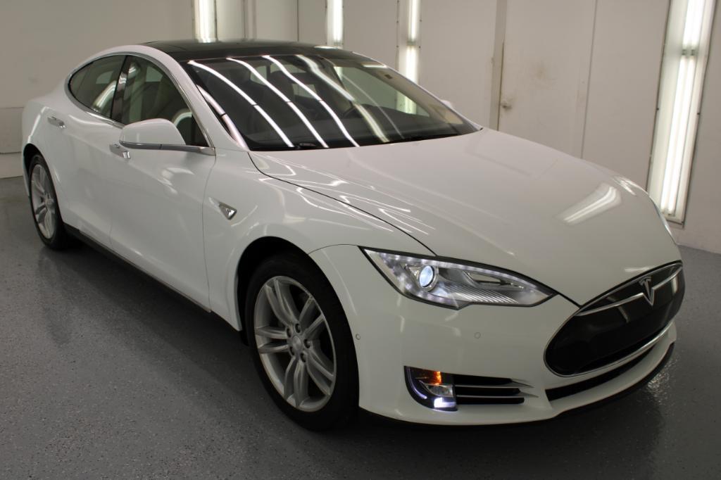 used 2015 Tesla Model S car, priced at $14,995