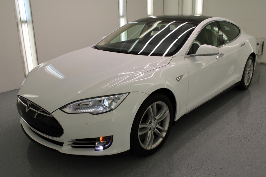 used 2015 Tesla Model S car, priced at $14,995