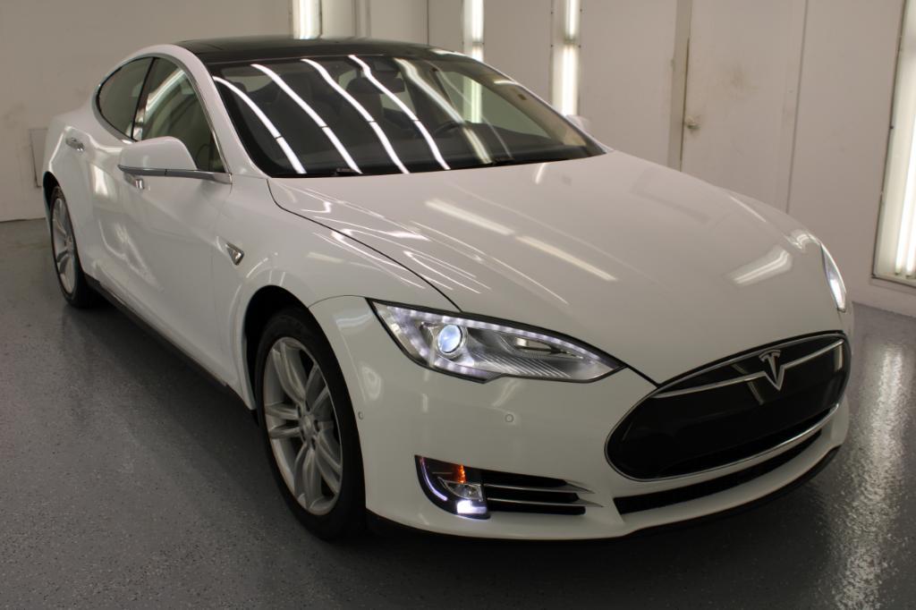 used 2015 Tesla Model S car, priced at $14,995