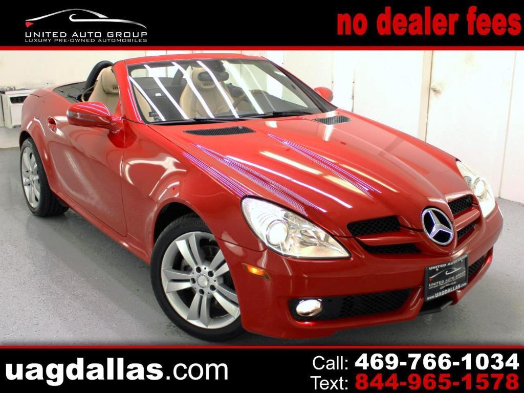 used 2010 Mercedes-Benz SLK-Class car, priced at $11,995