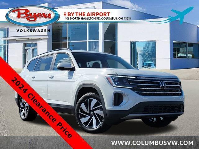 new 2024 Volkswagen Atlas car, priced at $43,938