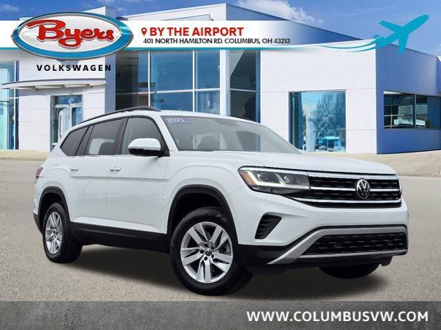 used 2021 Volkswagen Atlas car, priced at $24,492