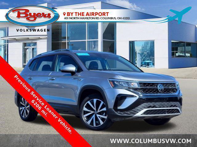 new 2023 Volkswagen Taos car, priced at $26,999