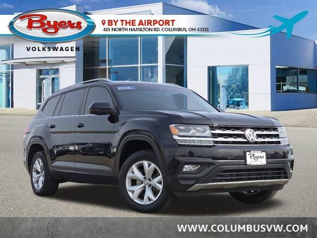 used 2018 Volkswagen Atlas car, priced at $15,692