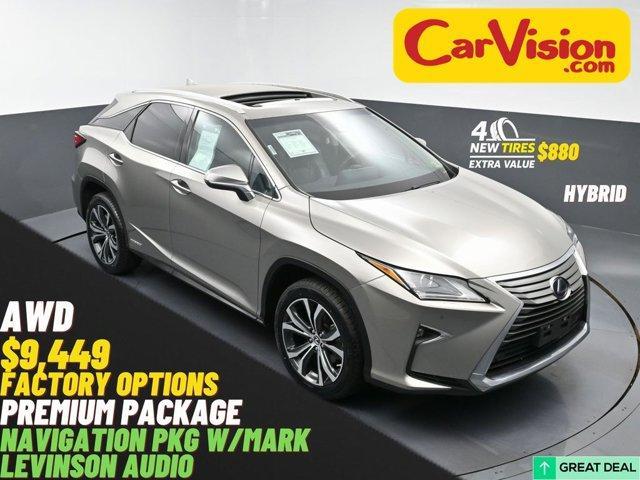 used 2019 Lexus RX 450h car, priced at $31,999